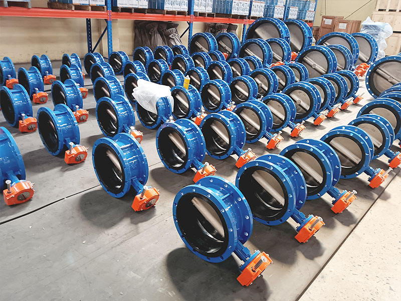 High Quality butterfly valve 8" flange pn16 4 inch Ductile Iron Butterfly Valve