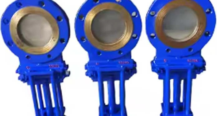 Pneumatic Knife Gate Valve Fast Shipping Pneumatic Knife Gate Valve DN300 Pneumatic Knife Gate Valve